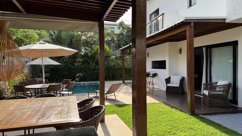 CASA COM 4 SUÍTES COM PISCINA PRIVADA EM CONDOMÍNIO A 100 M DA PRAIA - foto 13