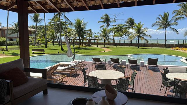 CASA COM 4 SUÍTES EM CONDOMÍNIO FRENTE AO MAR NA ESTRADA DA BALSA - Quintas do Arraial - Arraial d'Ajuda, Porto Seguro