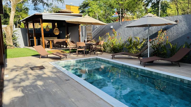 CASA COM 4 SUÍTES COM PISCINA PRIVADA EM CONDOMÍNIO A 100 M DA PRAIA - foto 36